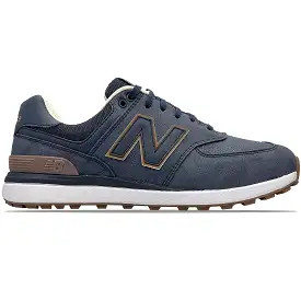 574 Greens V2 Spikeless Golf Shoes Navy/Gum - SS24