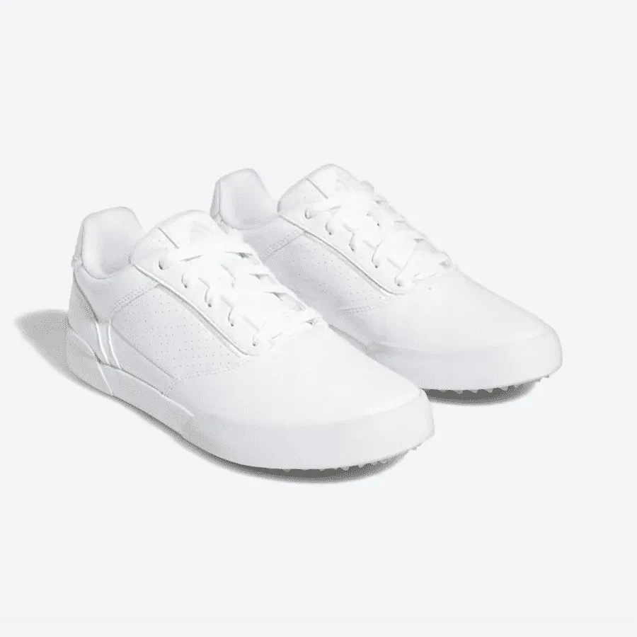 Adidas Ladies Retrocross Spikeless Golf Shoes - White