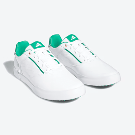 Adidas Retrocross Spikeless Golf Shoes - White/Green