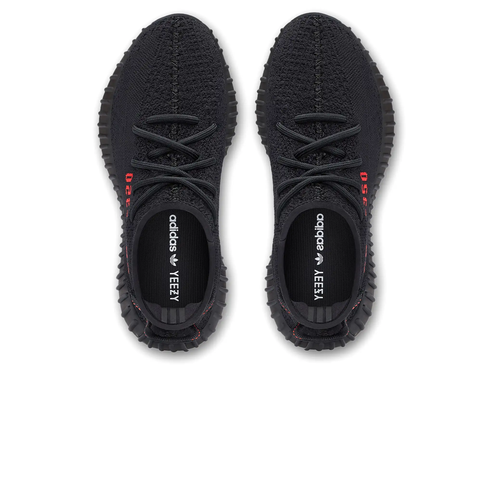 Adidas Yeezy Boost 350 V2 Bred Core Black Red