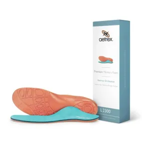 Aetrex Men's L2300M Premium Memory Foam Orthotics