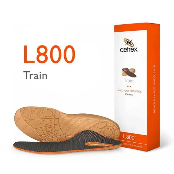 Aetrex Mens Train Orthotics – Insole for Exercise