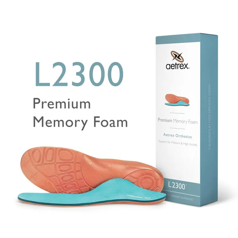 AETREX PREMIUM MEMORY FOAM ORTHOTICS MEN'S