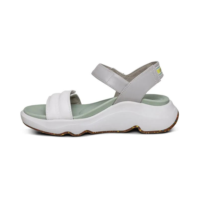 Aetrex Whit Water-Friendly Sport Sandals Mint White