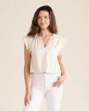 Alden Adair Gigi Top - Ivory