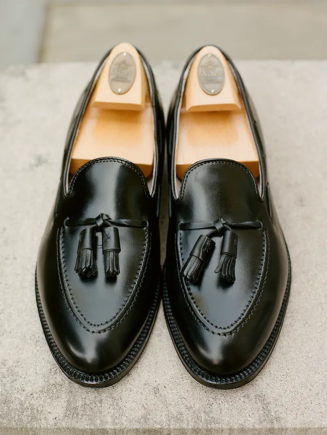 Alden Black Tassel Loafer