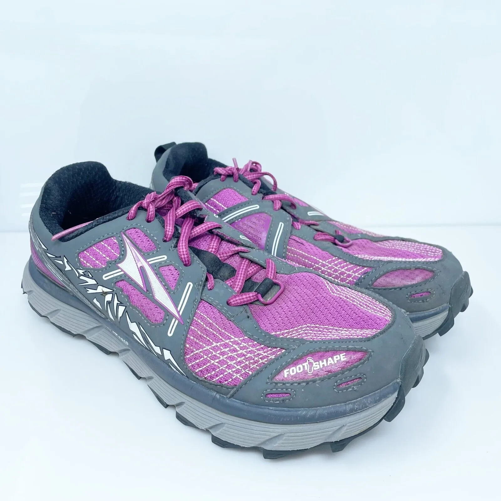 Altra Womens Lone Peak 3.5 AFW1755F-1 Pink Running Shoes Sneakers Size 9