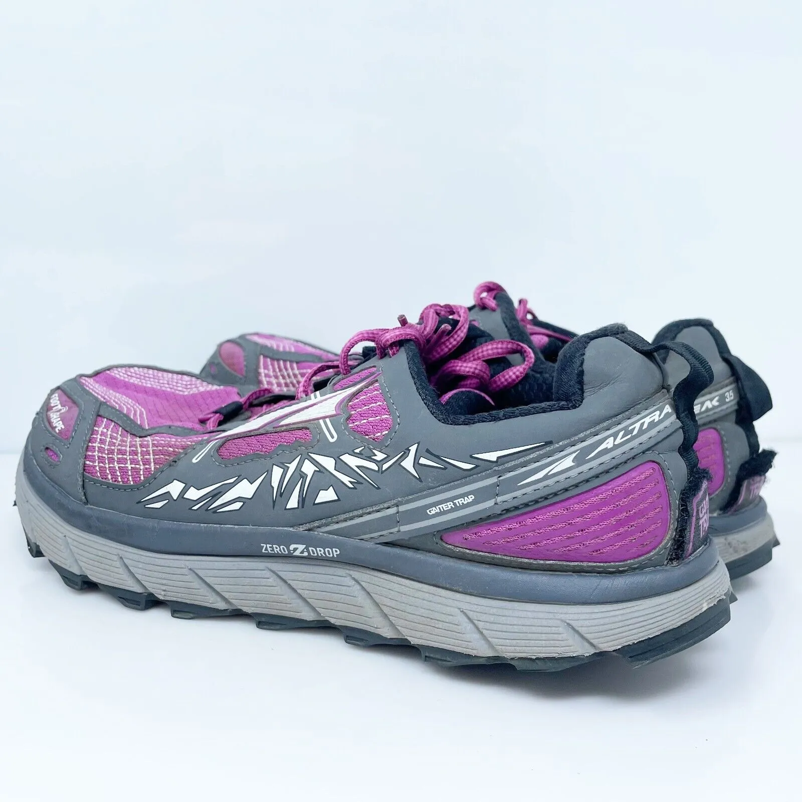 Altra Womens Lone Peak 3.5 AFW1755F-1 Pink Running Shoes Sneakers Size 9