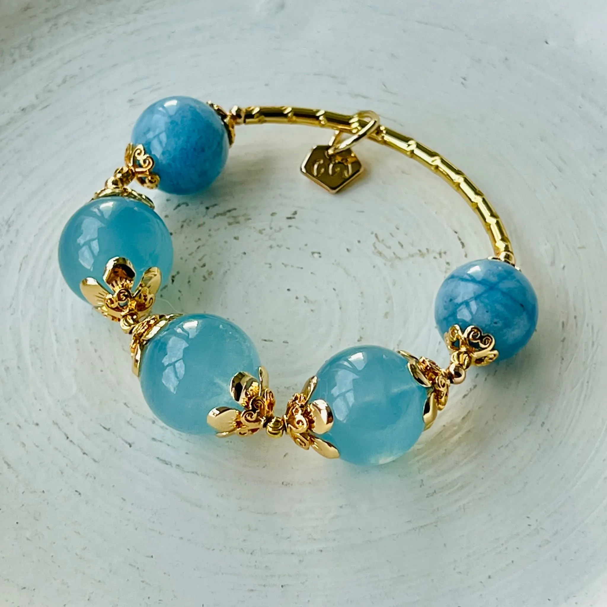 Aquamarine Supreme Diadem Bracelet