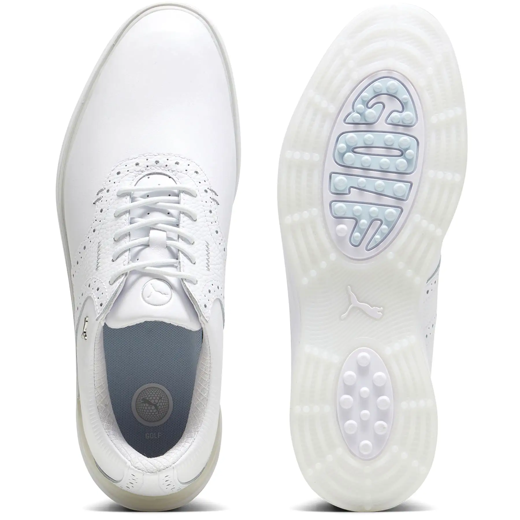 Avant Leather Spikeless Golf Shoes White - SS24