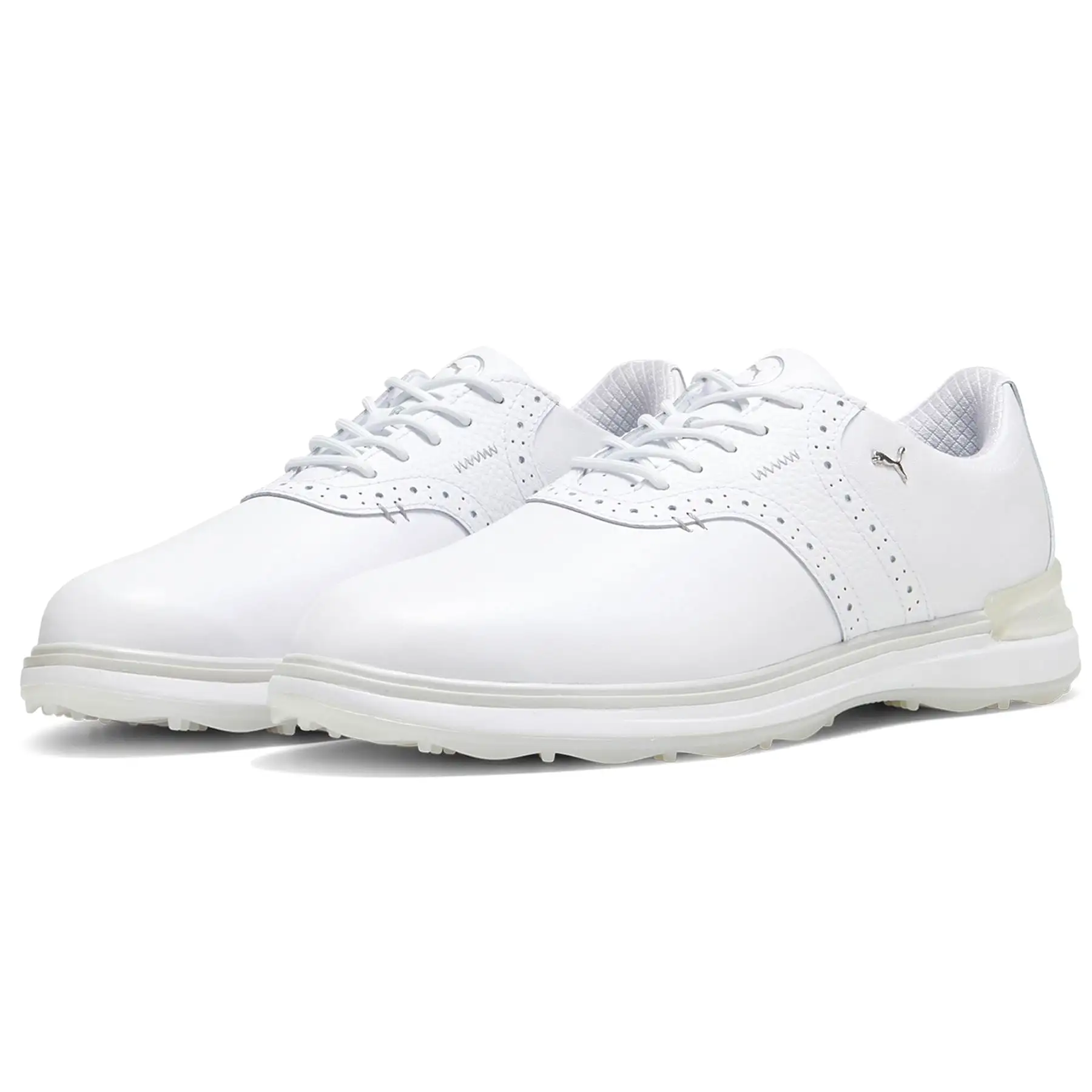 Avant Leather Spikeless Golf Shoes White - SS24