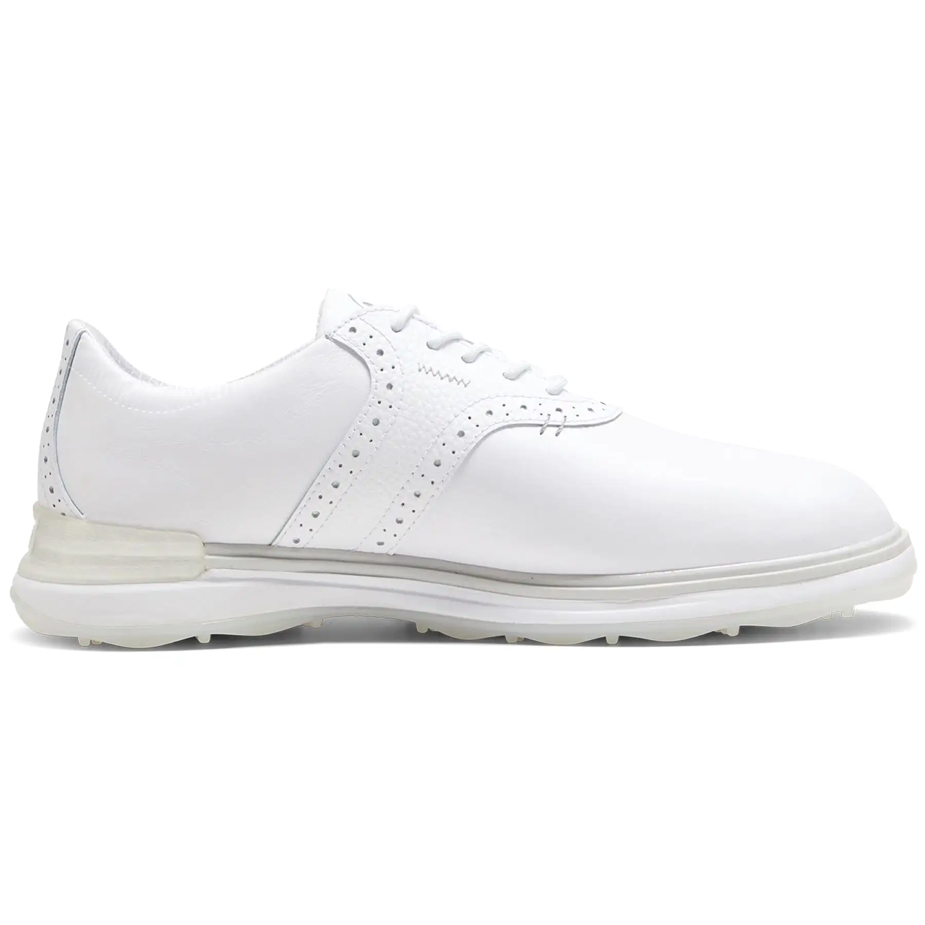 Avant Leather Spikeless Golf Shoes White - SS24