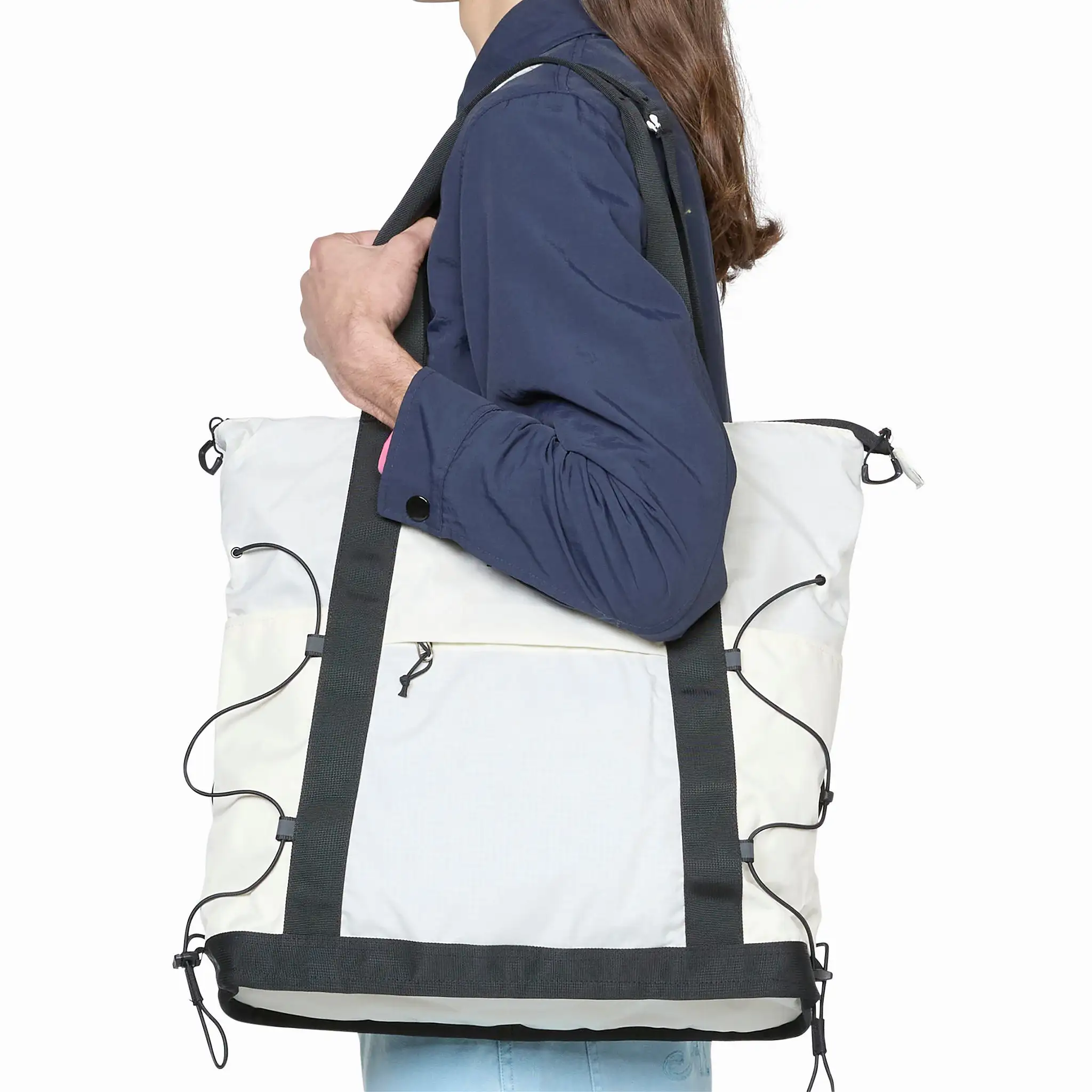 Borealis Tote Gardenia White | TNF Black