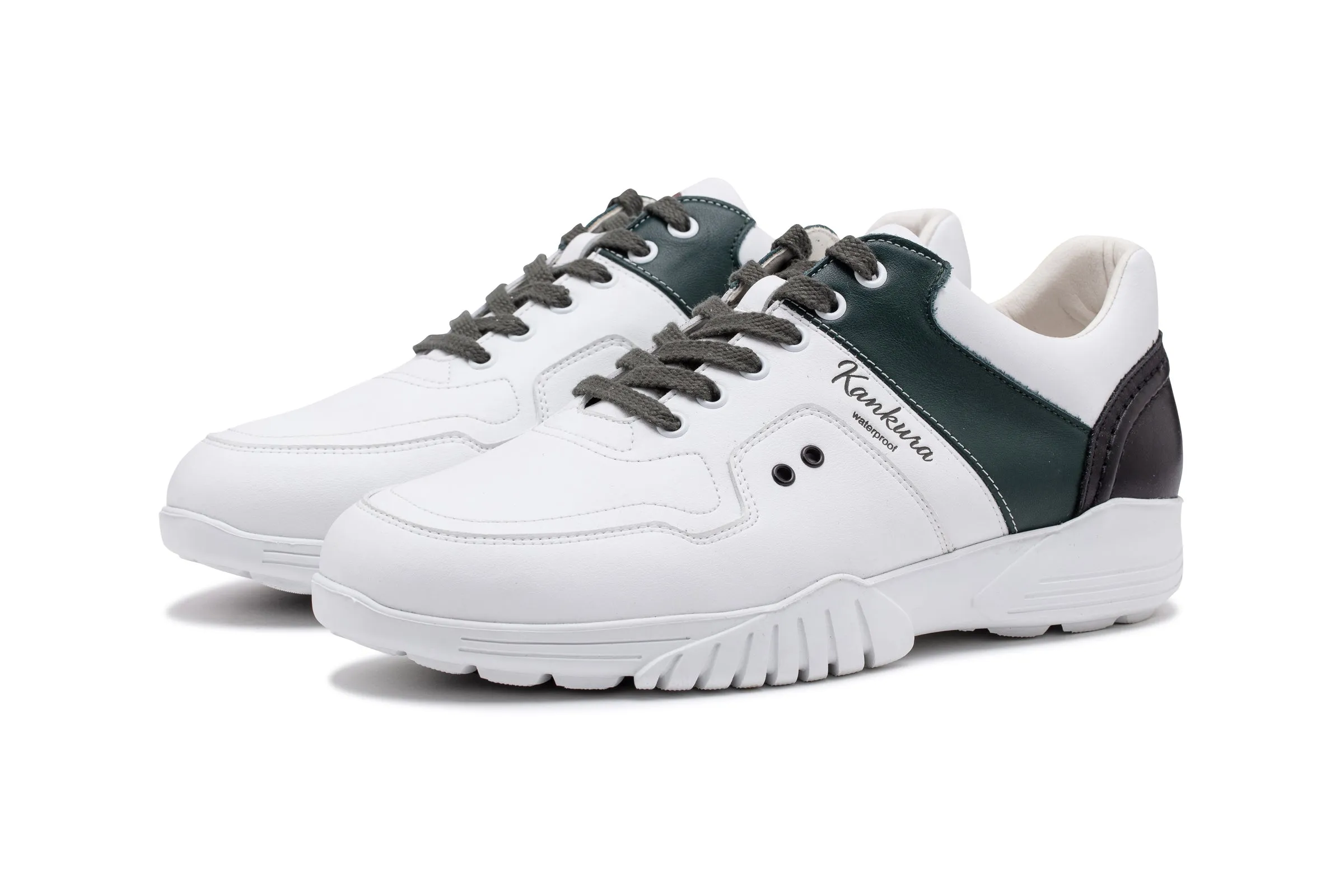 Challenge 01  White|Mil Green  Men's Golf Shoes  CH001 12