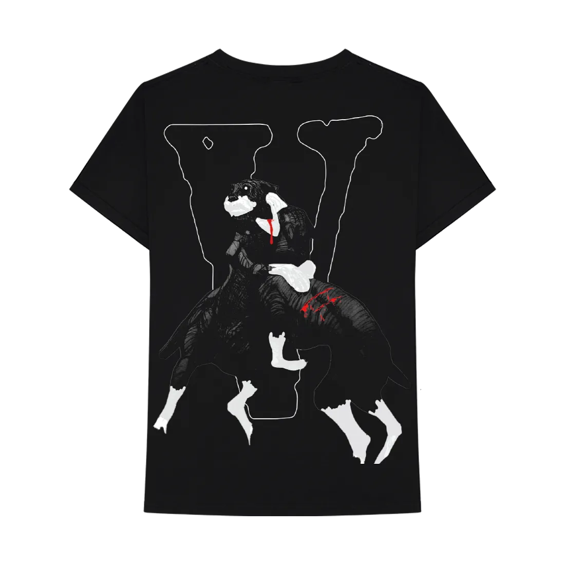 City Morgue x Vlone Dogs Tee Black