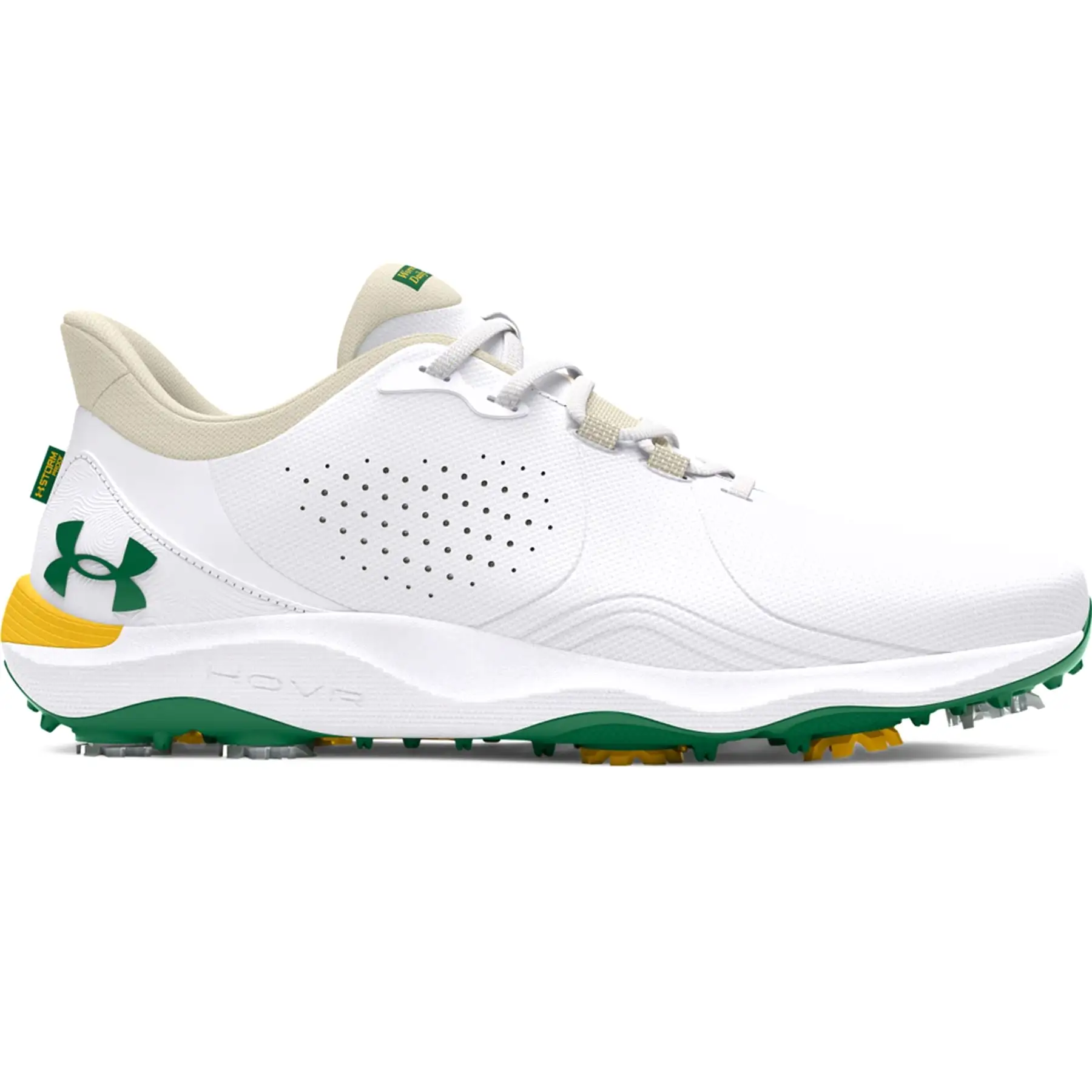 Drive Pro Wide Spiked LE Golf Shoes White - SS24