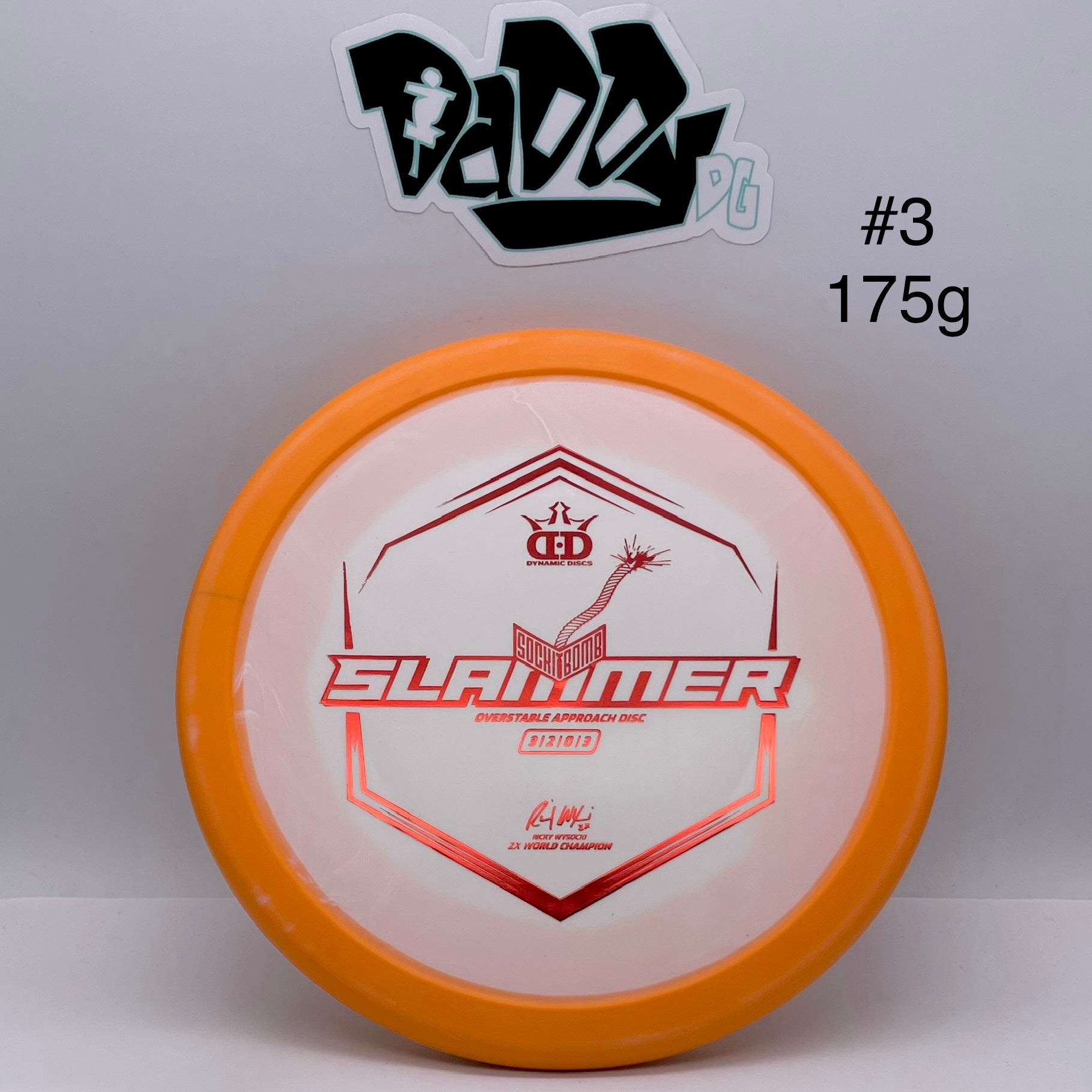 Dynamic Discs Classic Supreme Orbit Sockibomb Slammer Ignite V1 Stamped Putt & Approach