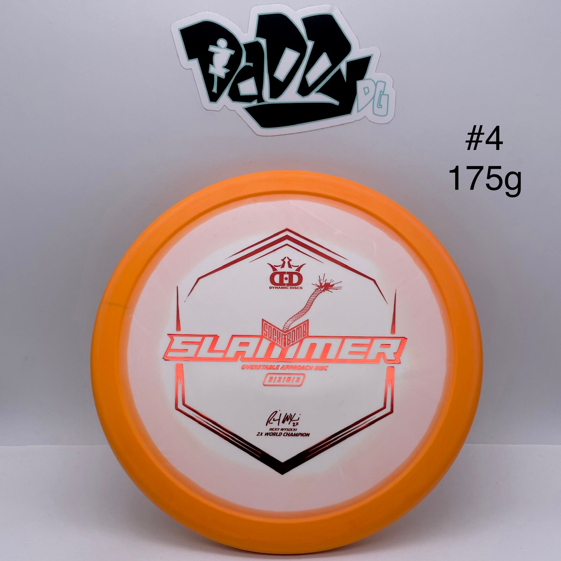 Dynamic Discs Classic Supreme Orbit Sockibomb Slammer Ignite V1 Stamped Putt & Approach