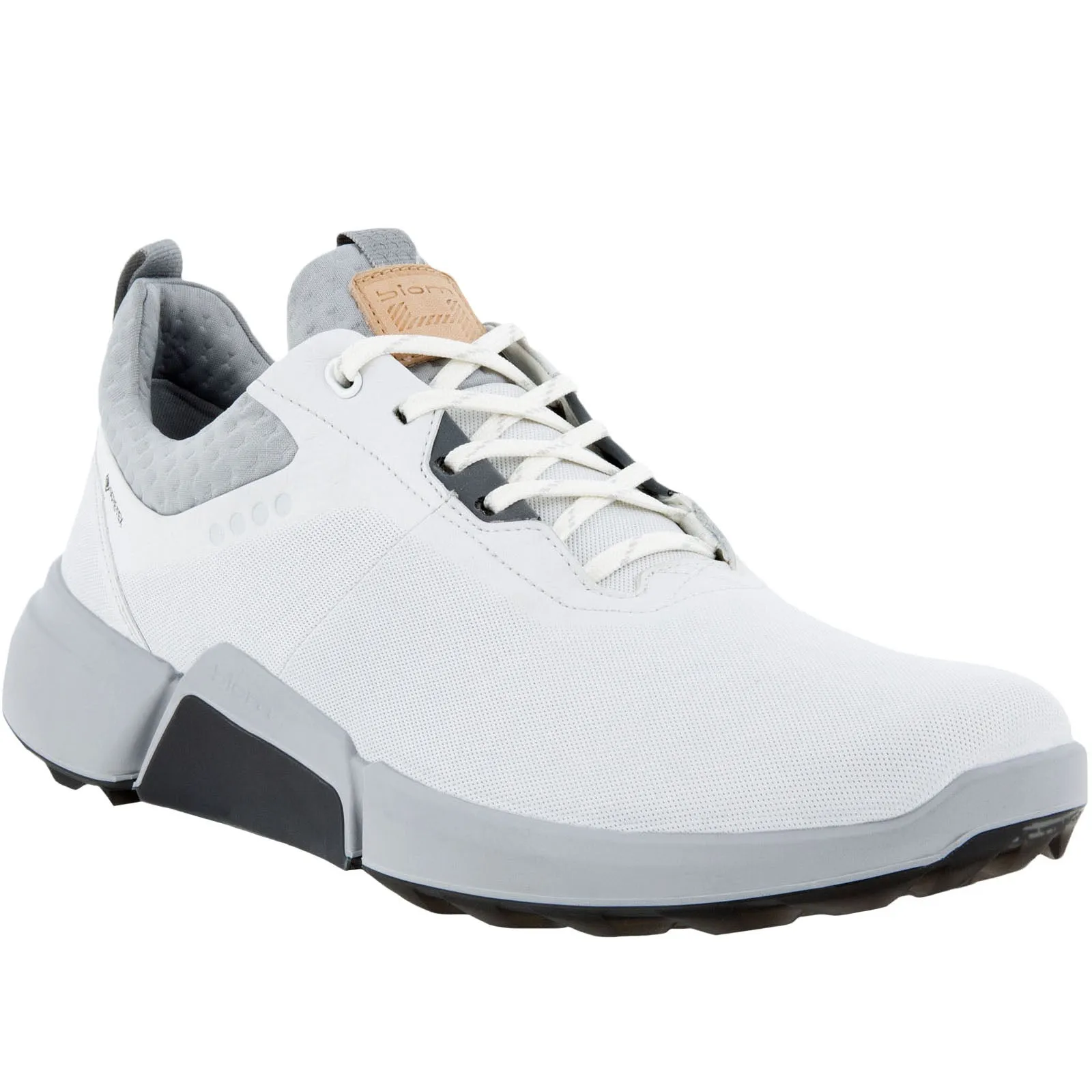 ECCO Mens Biom H4 Leather GORE-TEX Golf Shoes