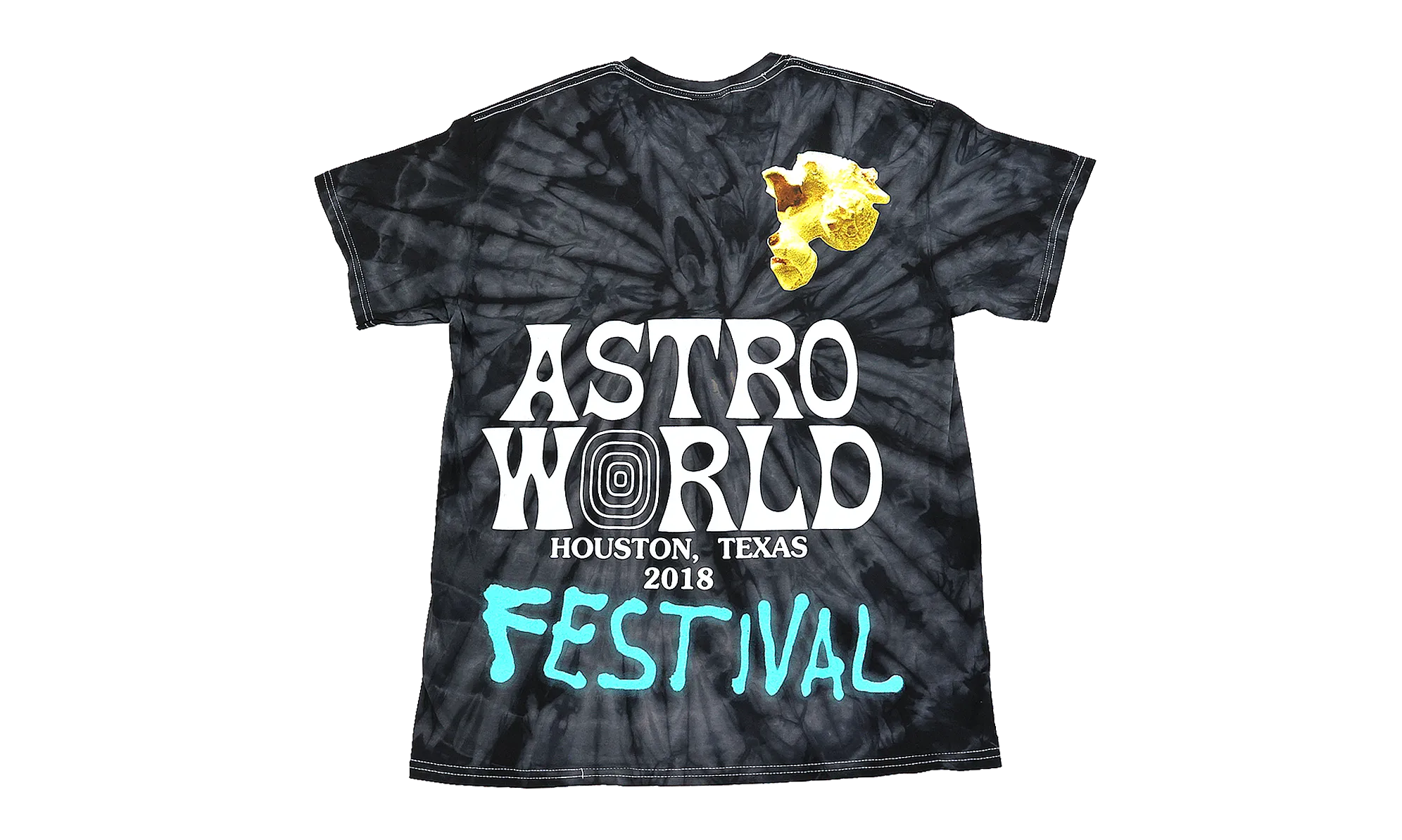 Festival Airbrush Tie Dye T-Shirt