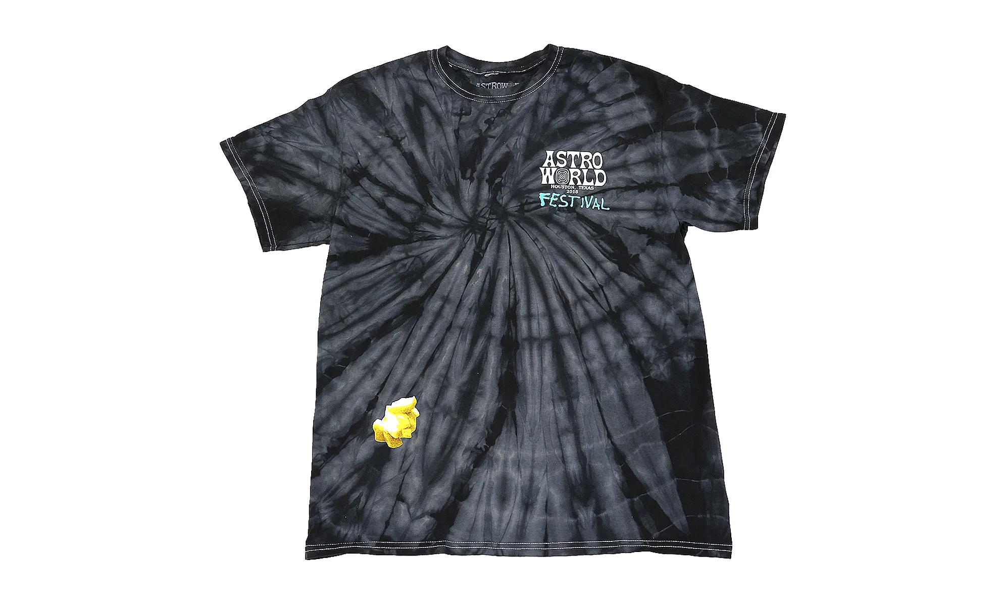 Festival Airbrush Tie Dye T-Shirt