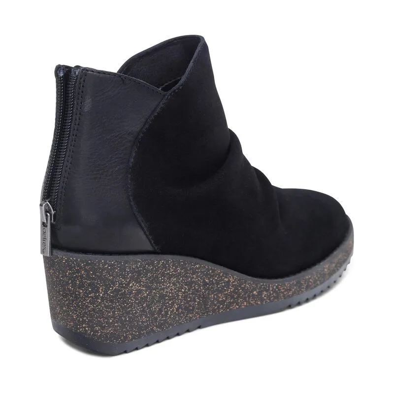 FINAL SALE Aetrex Kara Ankle Wedge Boot