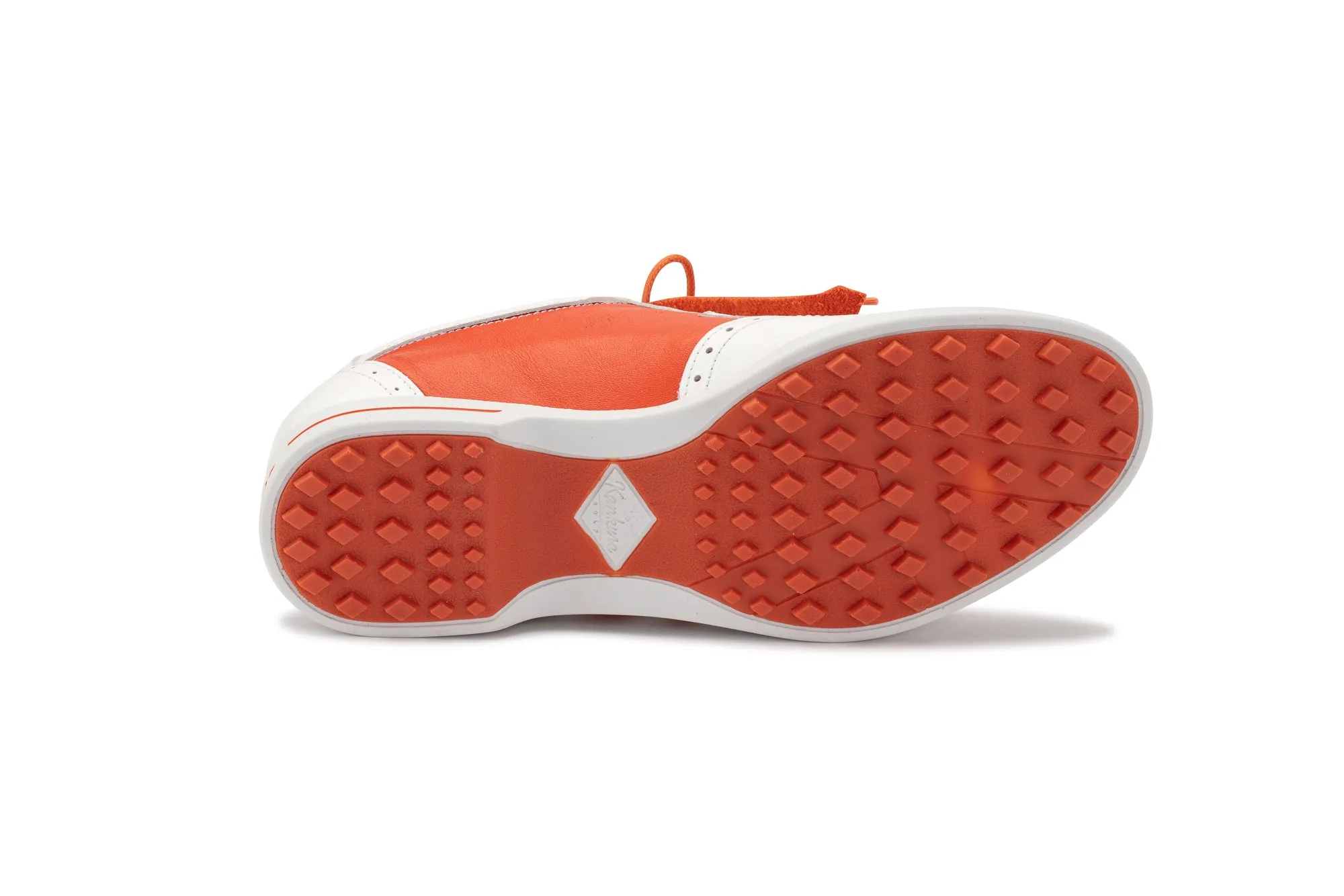 Florida 02   White|Orange   Women's Golf Shoes FL002 07