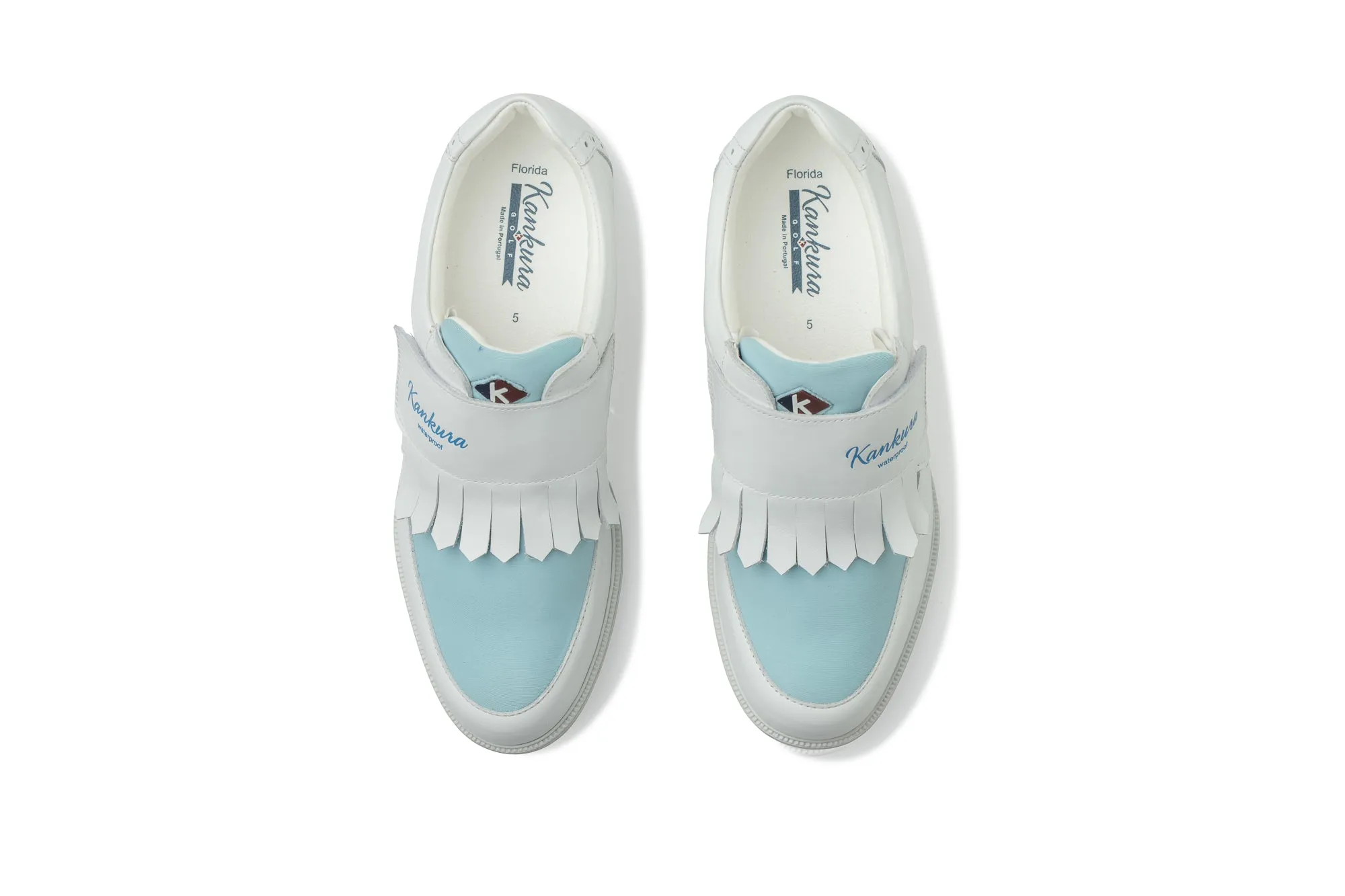 Florida 03   White|Blue   Women's Golf Shoes FL003 04