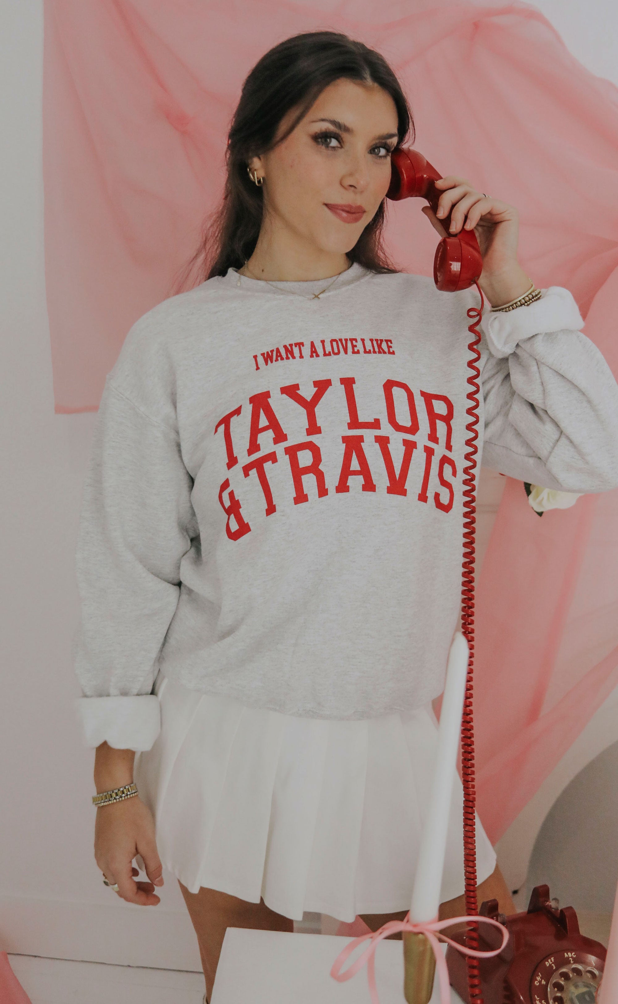 friday + saturday: lover 87 sweatshirt