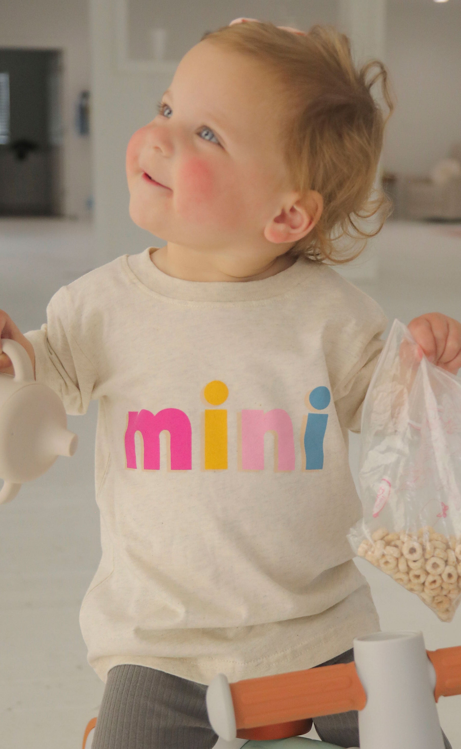 friday + saturday: mini color block toddler tee