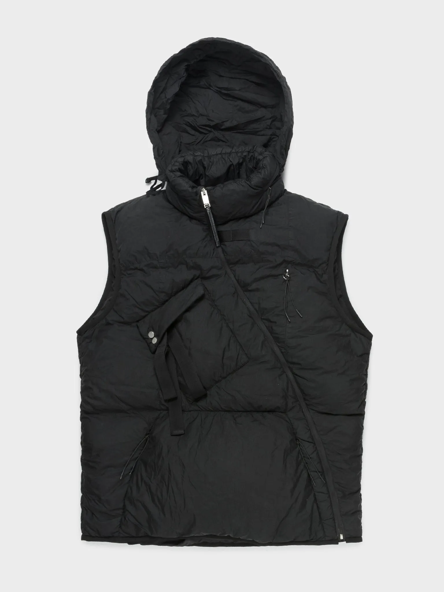 Hooded Cargo Vest