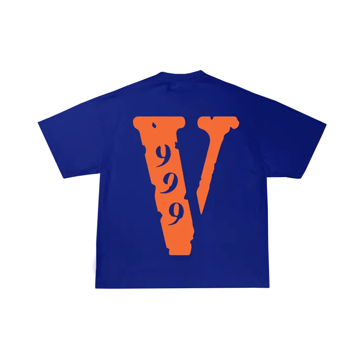 Juice Wrld x Vlone 999 Tee Blue