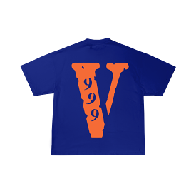 Juice Wrld x Vlone 999 Tee Blue