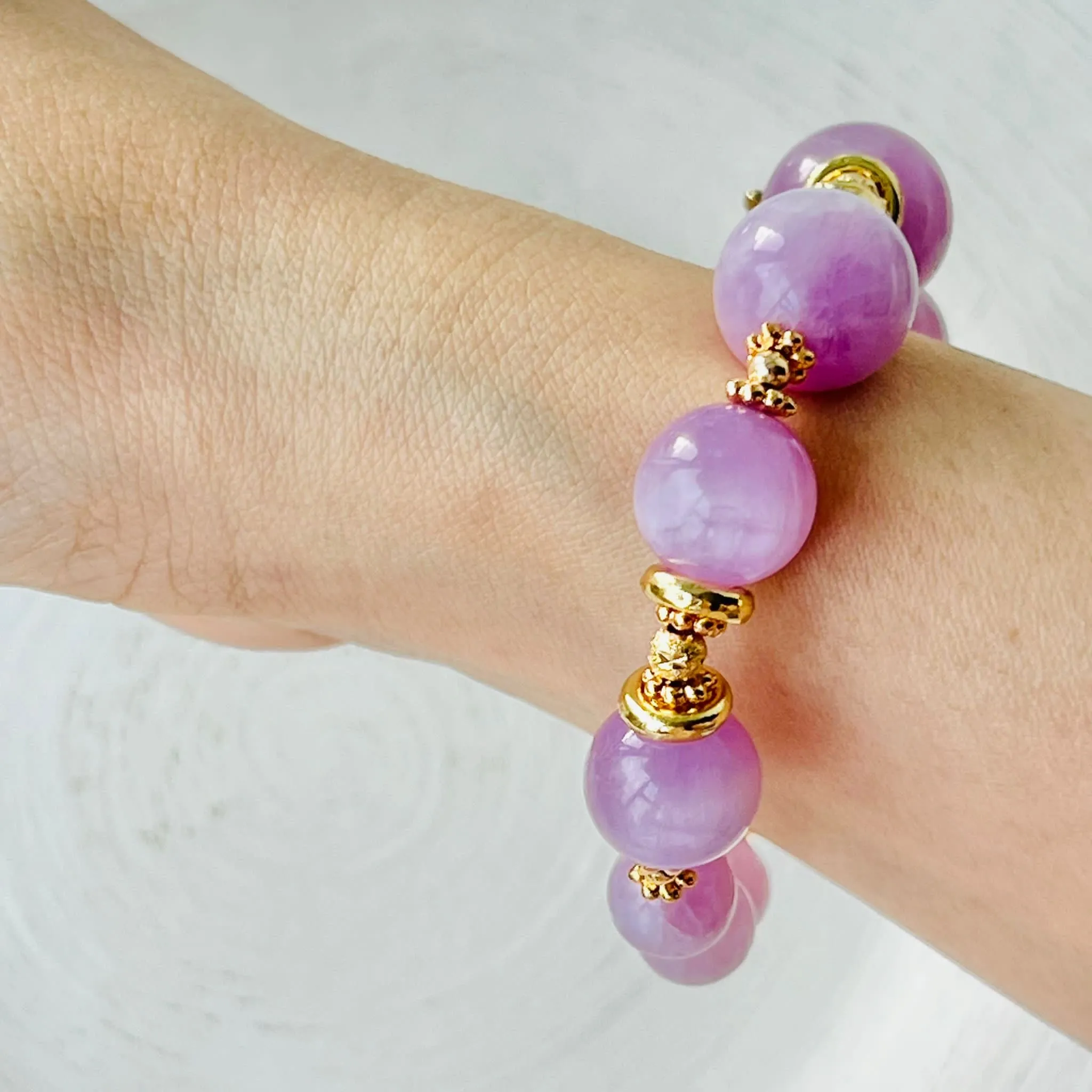 Lilac Kunzite Supreme Bracelet