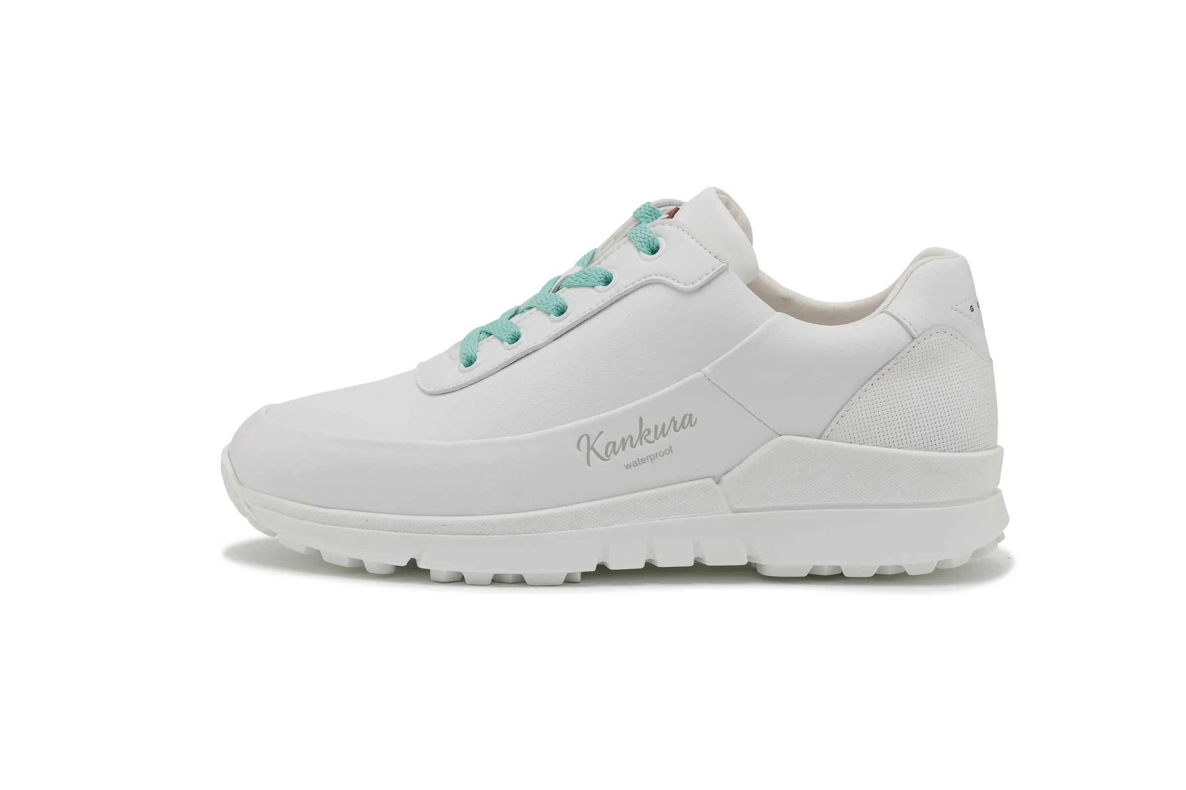 Master Lady 03   AllWhite|Green   Women's Golf Shoes ML003 98