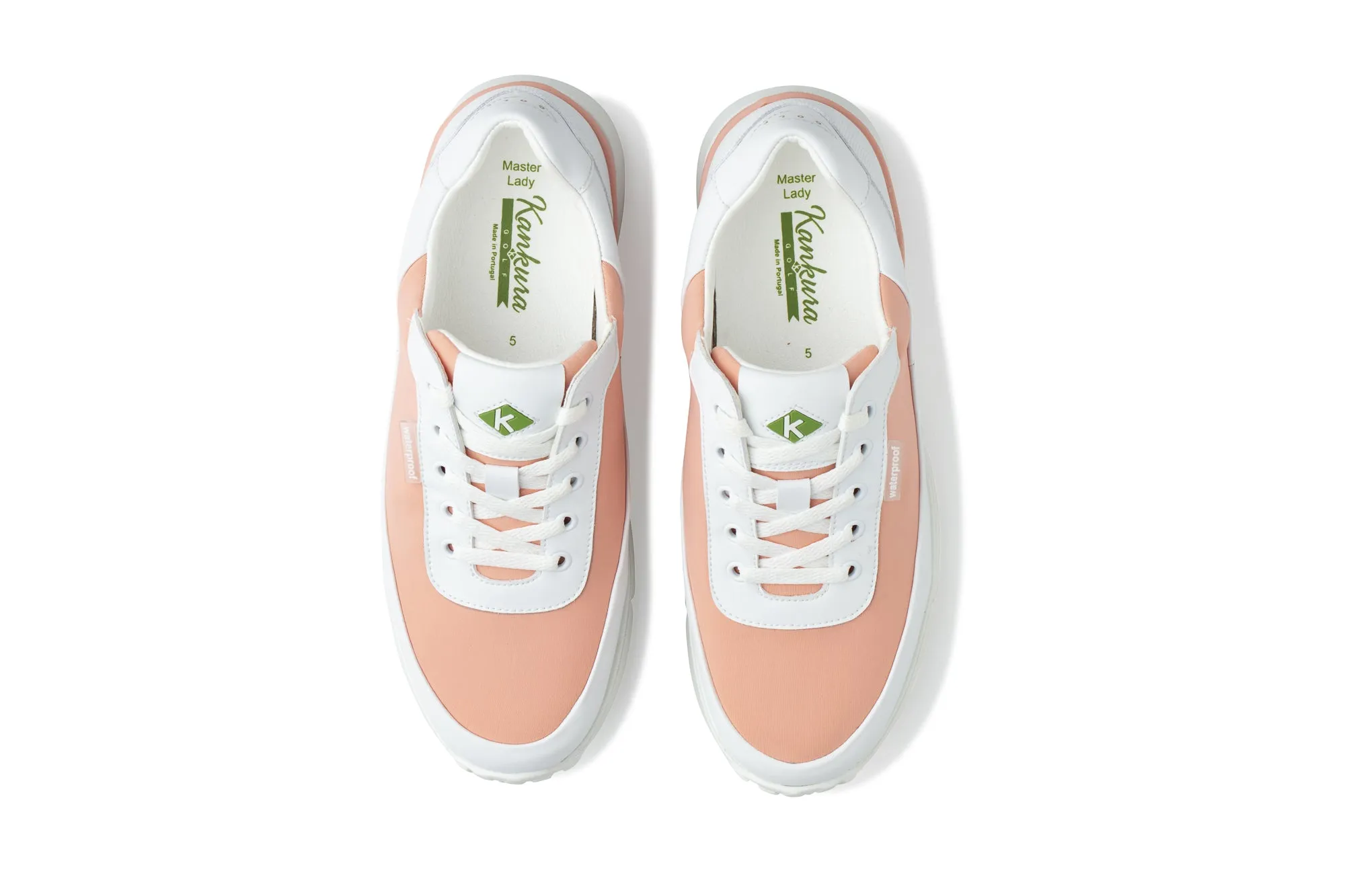 Master Lady 03 - White|Salmon    Women's Golf Shoes  ML003 16