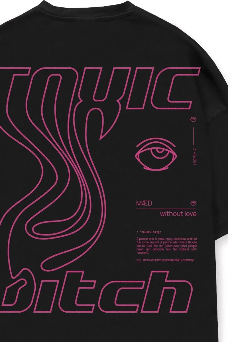 MD Toxic Bitch T-Shirts- Black