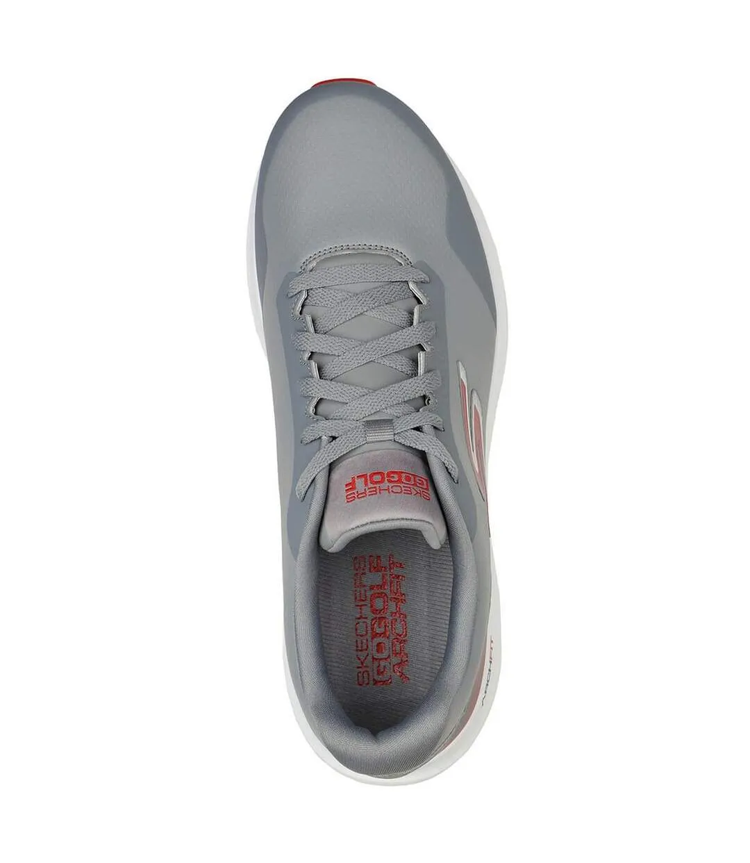 Mens go golf max 2 golf shoes grey/red Skechers