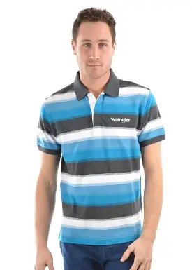 Men's Wrangler Maverick S/S Polo