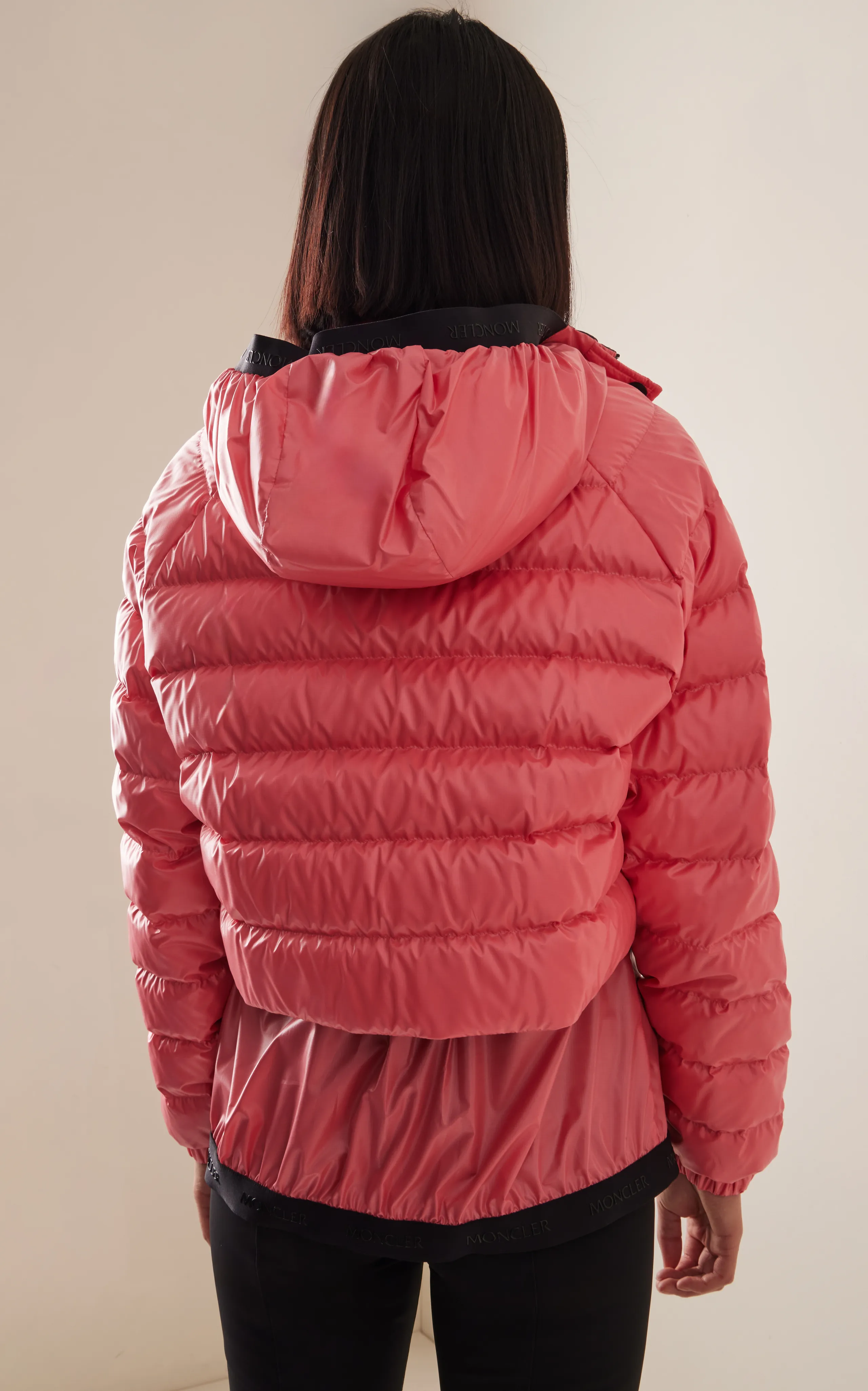 Moncler Criseide Hooded Ripstop Puffer Jacket