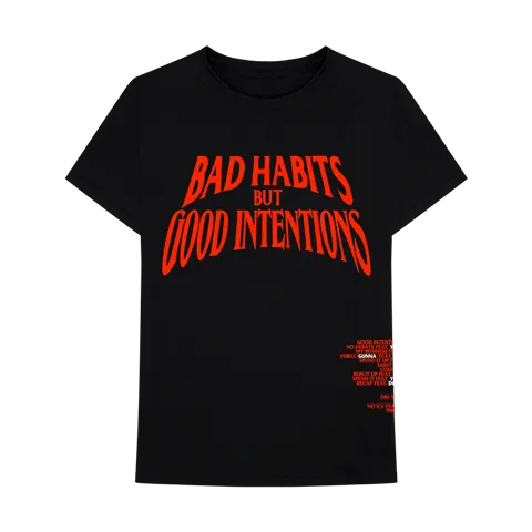 Nav x Vlone Bad Habits Tee Black