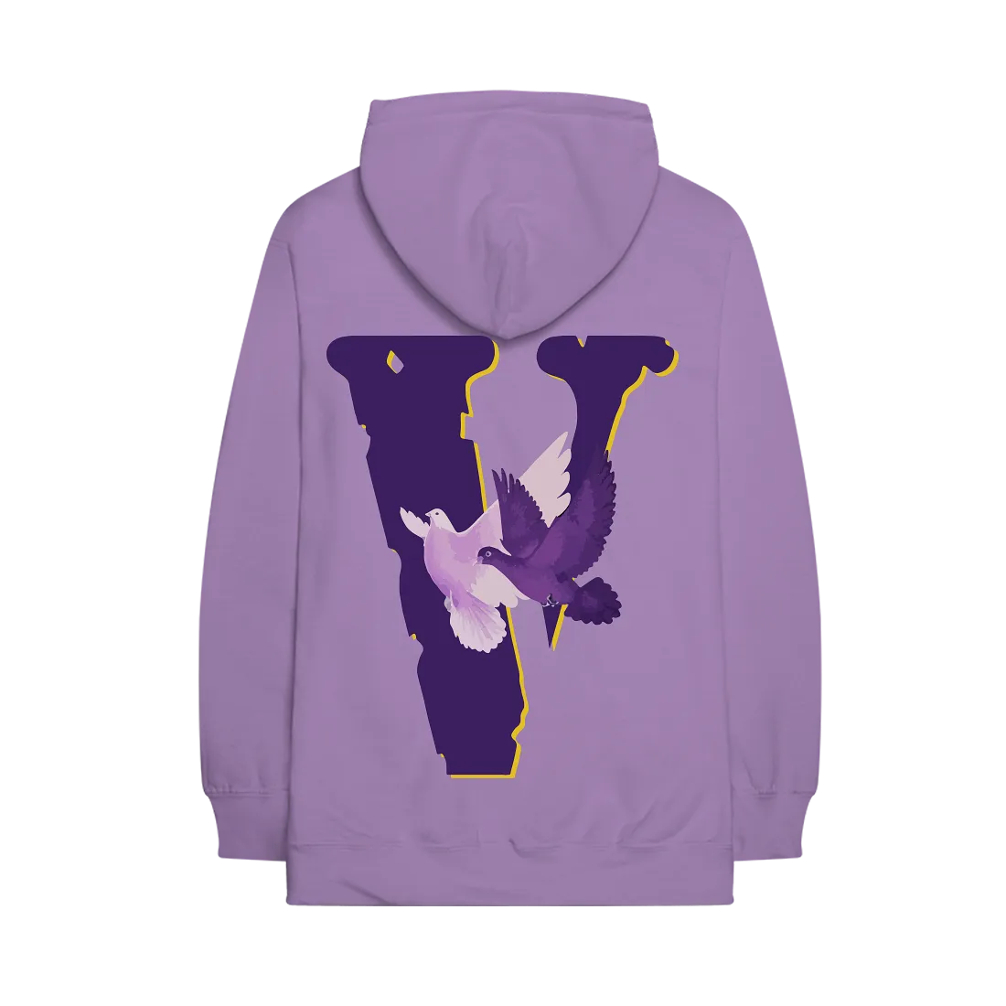 Nav x Vlone Doves Hoodie Purple