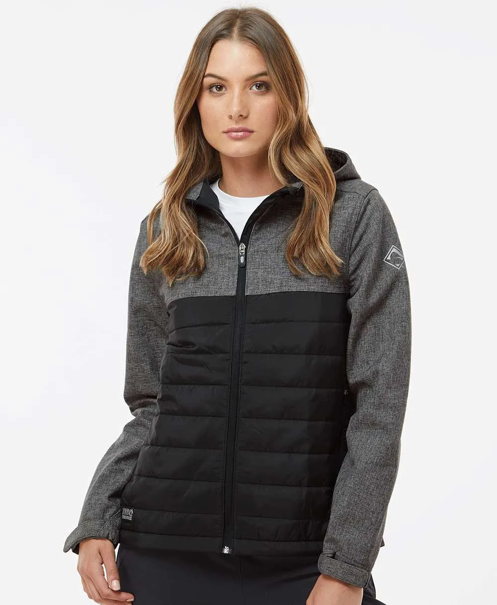 OUTLET-DRI Duck Ladies Vista Soft Shell Puffer Jacket