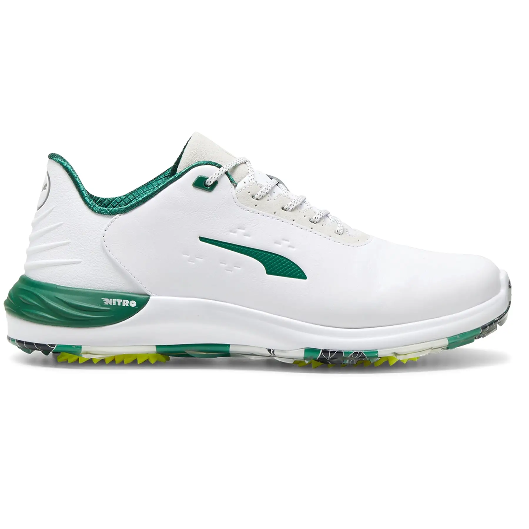 Phantomcat NITRO Garden Waterproof Golf Shoes White/Green - SS24