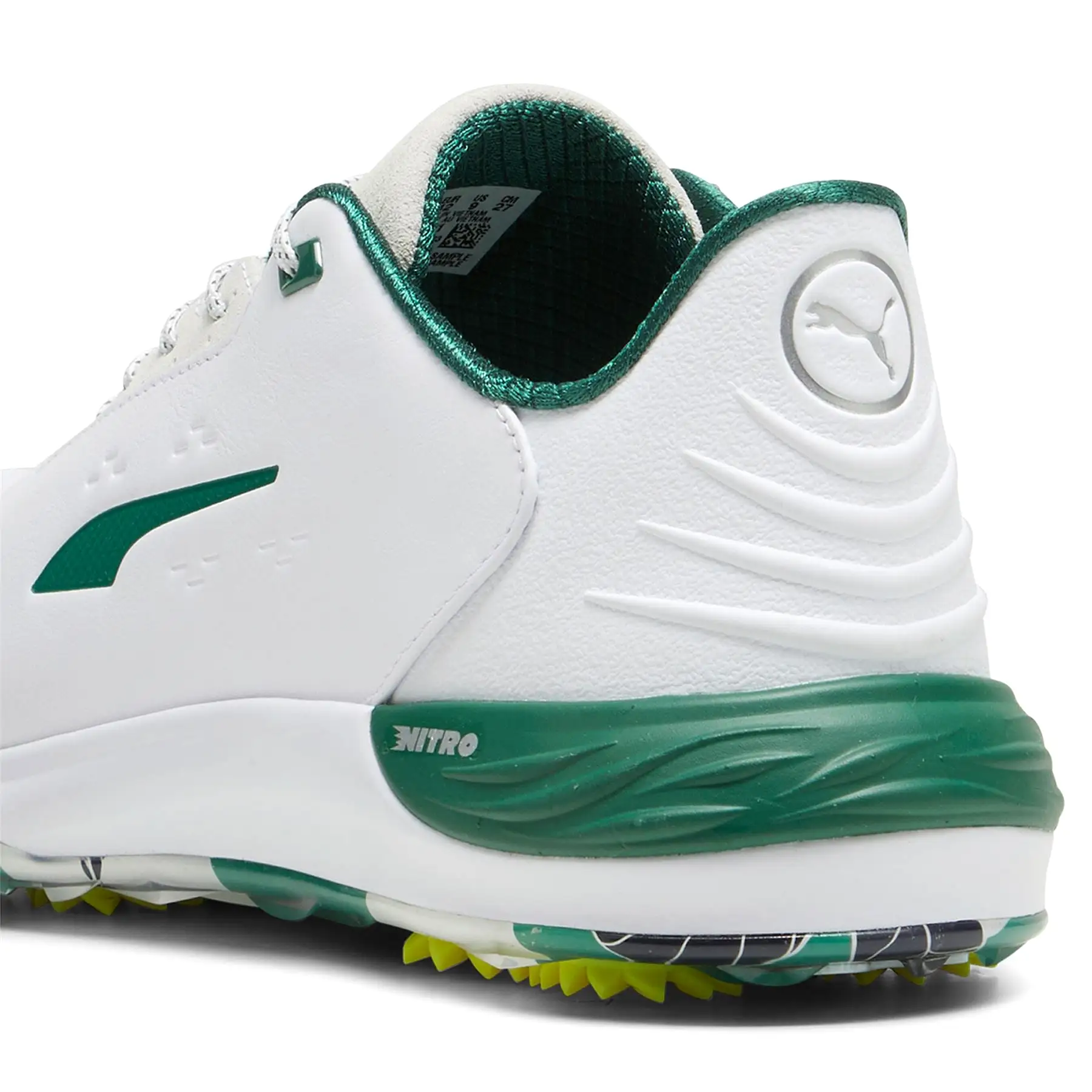 Phantomcat NITRO Garden Waterproof Golf Shoes White/Green - SS24