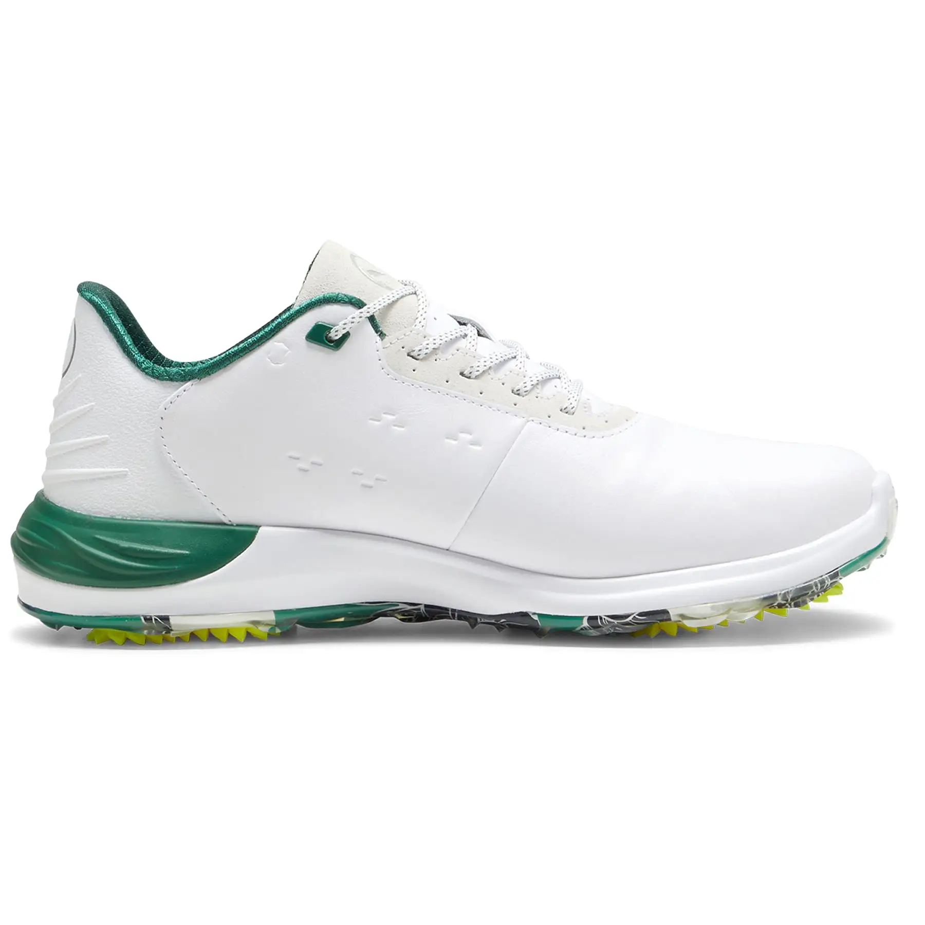 Phantomcat NITRO Garden Waterproof Golf Shoes White/Green - SS24