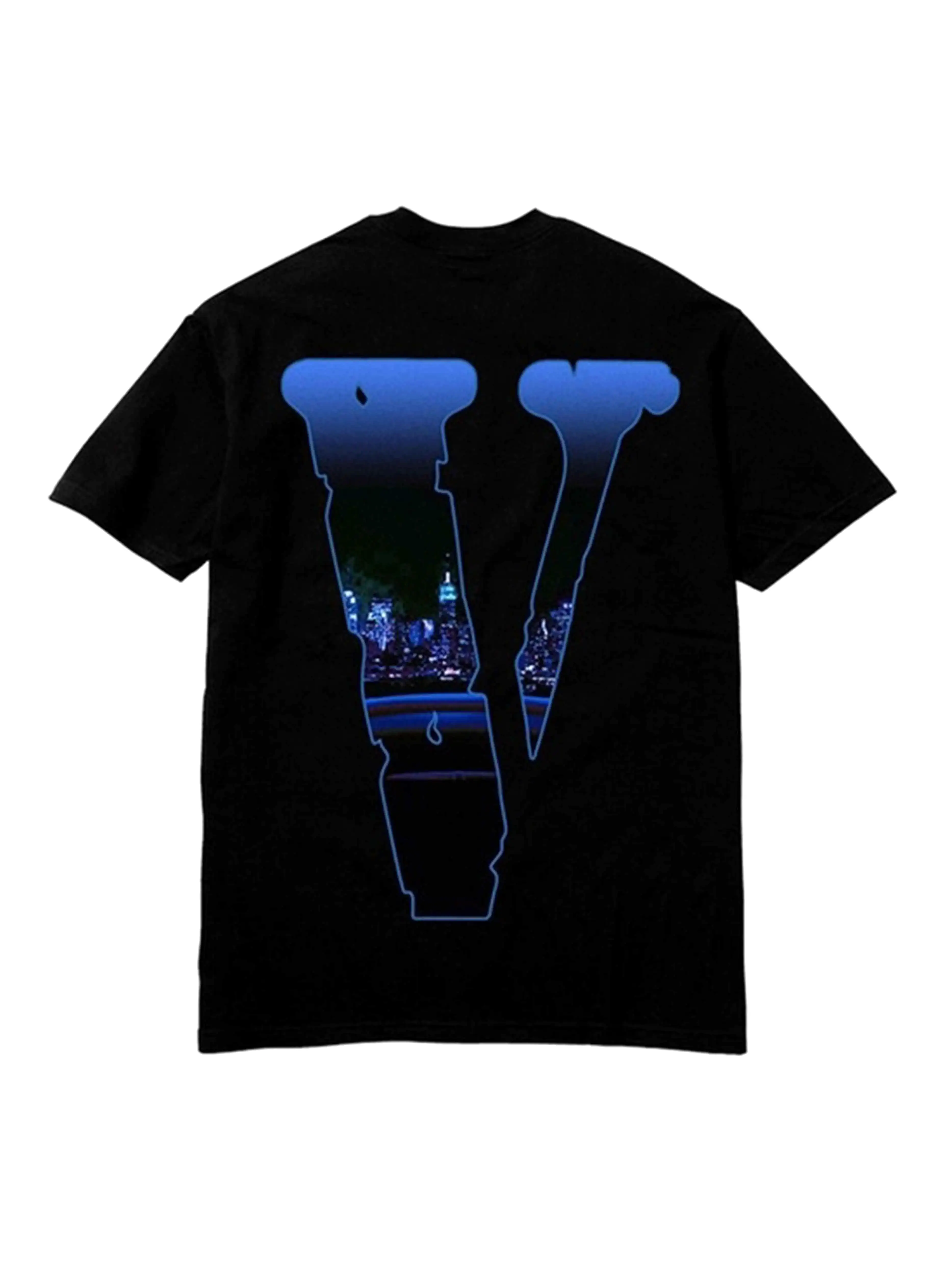 Pop Smoke x Vlone Armed And Dangerous T-Shirt Black