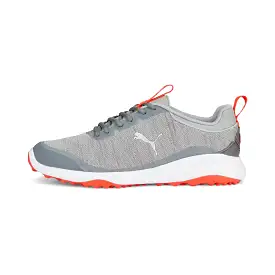 Puma Fusion Pro Men's Spikeless Golf Shoes - Grey