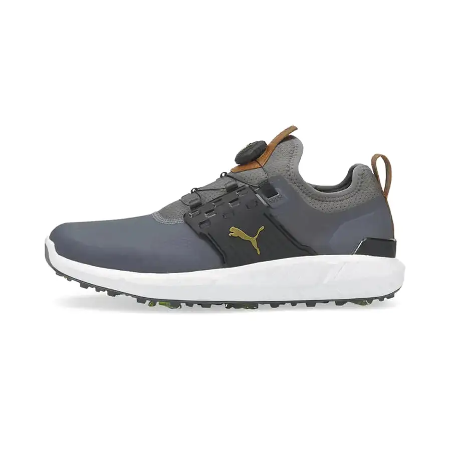 Puma Ignite Articulate Disc Spiked Golf Shoes - Grey