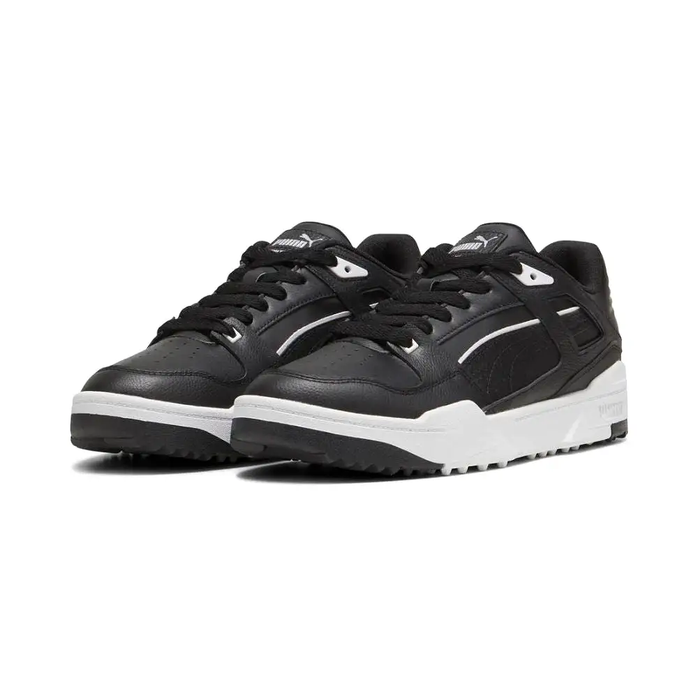 Puma Men's SLIPSTREAM G Spikeless Golf Shoes - Puma Black/Puma White